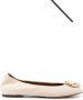 Lanvin Melodie leather ballerina shoes Neutrals - Thumbnail 1