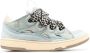 Lanvin round-toe lace-up sneakers Blue - Thumbnail 1