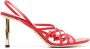 Lanvin Sequence 70mm leather sandals Red - Thumbnail 1