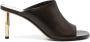 Lanvin Sequence 75mm leather mules Brown - Thumbnail 1