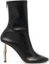 Lanvin Sequence 95mm leather ankle boots Black - Thumbnail 1