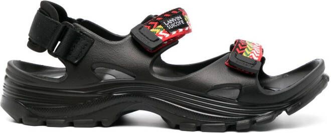 Lanvin x Suicoke Curb sandals Black