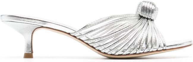 Larroude Valerie XX sandals Silver
