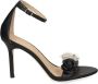 Lauren Ralph Lauren Allie 90mm floral-appliqué sandals Black - Thumbnail 1