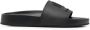 Lauren Ralph Lauren Delyne embossed-logo sandals Black - Thumbnail 1