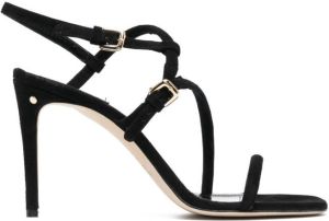 Laurence Dacade 100mm side buckle-fastening sandals Black