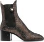 Laurence Dacade Angie 60mm iridescent ankle boots Brown - Thumbnail 1