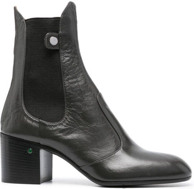 Laurence Dacade Angie 60mm leather ankle boots Grey