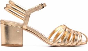 Laurence Dacade Catalina 60mm strappy sandals Gold