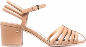 Laurence Dacade Catalina 65mm strappy sandals Neutrals