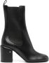 Laurence Dacade Ellen 80mm leather boots Black - Thumbnail 1
