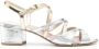 Laurence Dacade Janet 55mm leather sandals Silver - Thumbnail 1