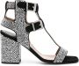 Laurence Dacade Sandra 90mm crystal-embellished sandals Black - Thumbnail 1