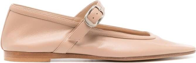 Le Monde Beryl leather Mary Jane shoes Pink