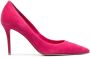 Le Silla 100mm EVA calf suede pumps Pink - Thumbnail 1
