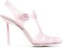 Le Silla 105mm transparent-design heels Pink - Thumbnail 1