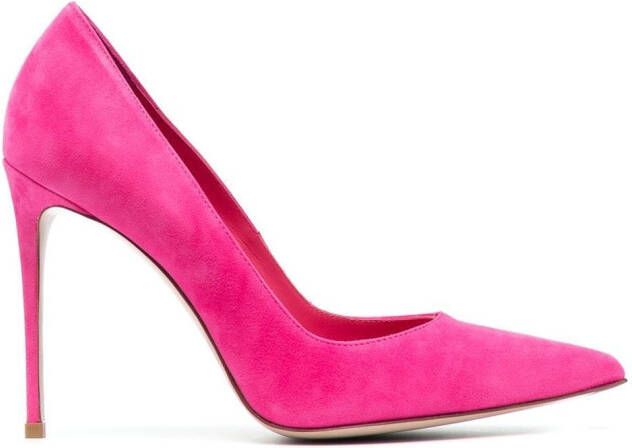 Le Silla 110mm Eva suede pumps Pink