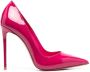 Le Silla 120mm Eva patent leather pumps Pink - Thumbnail 1