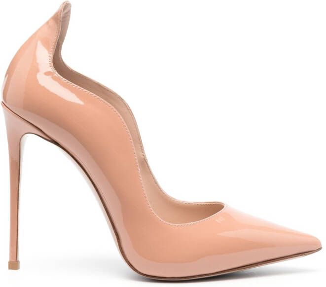 Le Silla 120mm pointed-toe pumps Neutrals