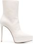 Le Silla 150mm heeled pointed boots Neutrals - Thumbnail 1