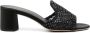 Le Silla 60mm rhinestone-embellished sandals Black - Thumbnail 1