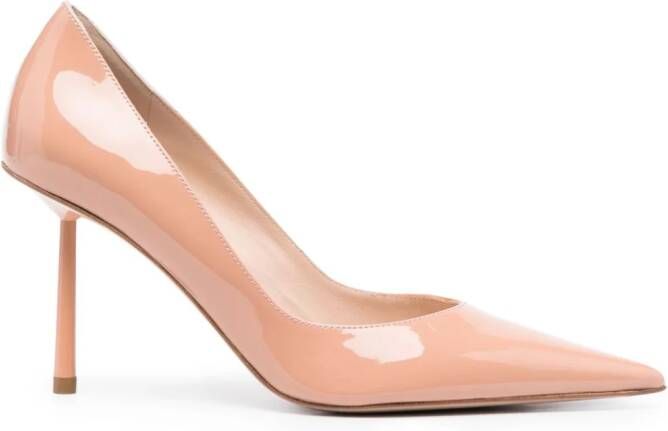 Le Silla 85mm patent leather pumps Pink