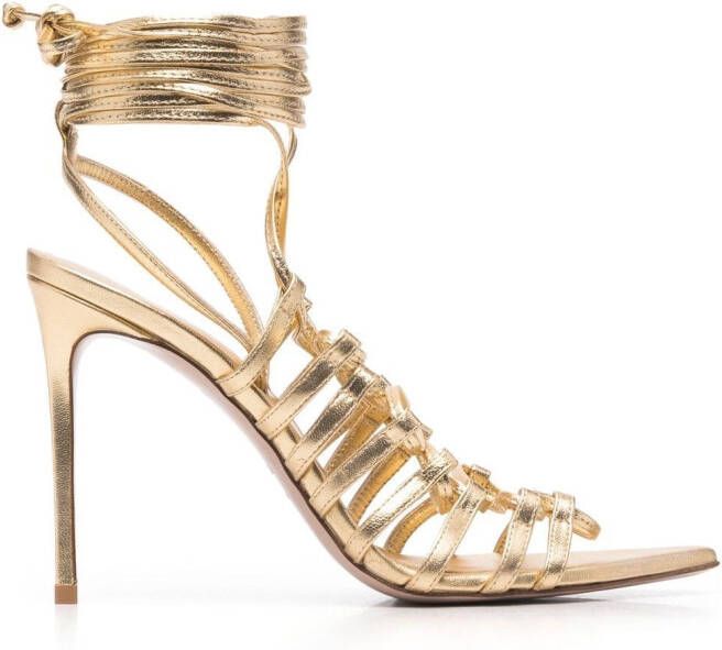 Le Silla Afrodite strappy sandals Gold