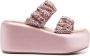 Le Silla Aiko 80mm satin sandals Pink - Thumbnail 1