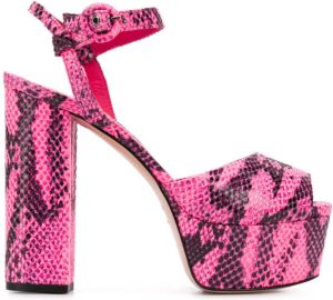 Le Silla Alyssa platform sandals Pink