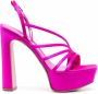 Le Silla asymmetric platform sandals Pink - Thumbnail 1