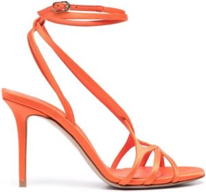 Le Silla Belen 100mm sandals Orange