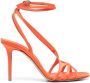 Le Silla Belen 100mm sandals Orange - Thumbnail 1