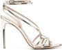 Le Silla Belen 110mm metallic sandals Gold - Thumbnail 1