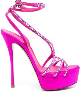 Le Silla Belen 140mm sandals Pink