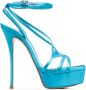 Le Silla Belen platform-sole sandals Blue - Thumbnail 1