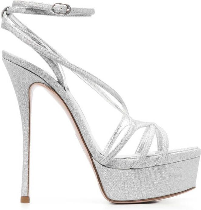 Le Silla Belen platform-sole sandals Silver