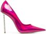 Le Silla Bella 120mm metallic pumps Pink - Thumbnail 1