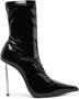 Le Silla Bella 120mm patent ankle boots Black - Thumbnail 1