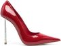 Le Silla Bella 120mm patent-finish leather pumps Red - Thumbnail 1