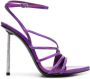 Le Silla Bella 120mm patent-leather sandals Purple - Thumbnail 1