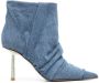 Le Silla Bella 80mm ankle boots Blue - Thumbnail 1