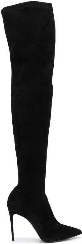 Le Silla Carry Over thigh-high boots Black