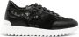 Le Silla chantilly-lace leather sneakers Black - Thumbnail 1