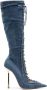 Le Silla Colette 120mm denim boots Blue - Thumbnail 1