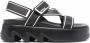 Le Silla cross-strap platform sandals Black - Thumbnail 1