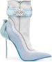 Le Silla crystal-embellished ankle boots Blue - Thumbnail 1