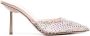 Le Silla crystal-embellished point-toe mules Neutrals - Thumbnail 1