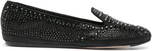 Le Silla Dixie stud-embellished slippers Black