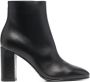 Le Silla Elle 90mm leather ankle boots Black - Thumbnail 1