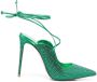 Le Silla embellished pointed pumps Green - Thumbnail 1